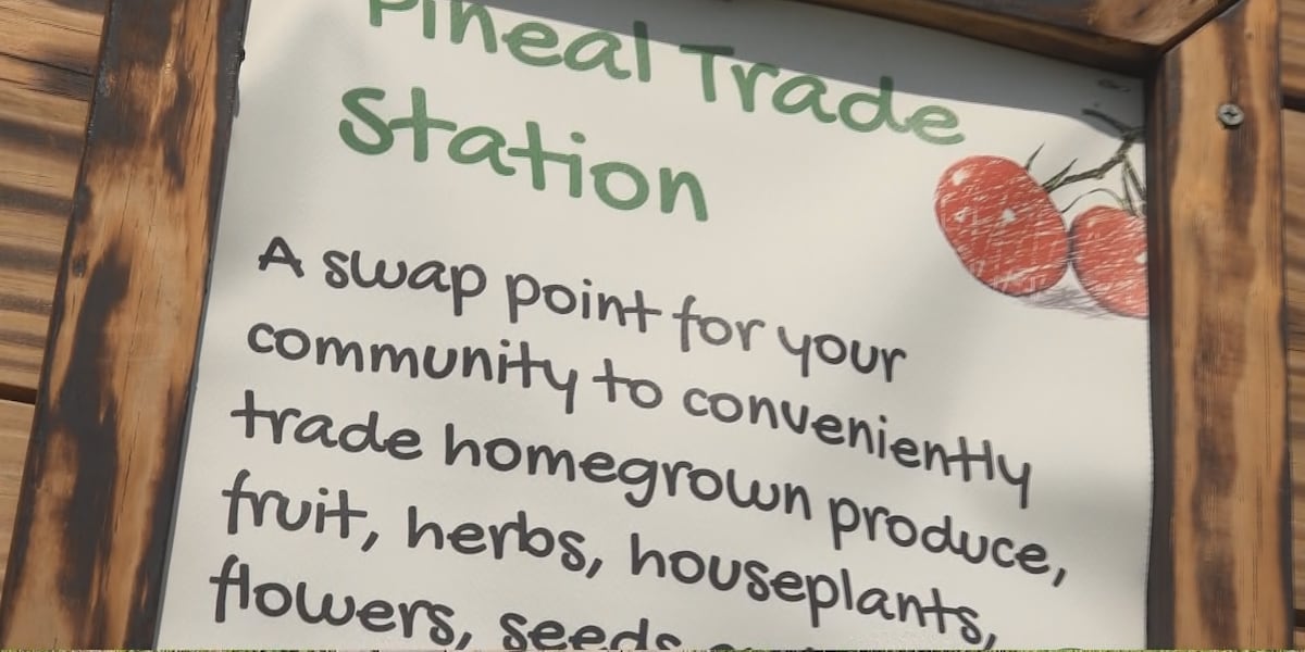 First Photograph In Color Swapping plants and produce can help your community, here's how