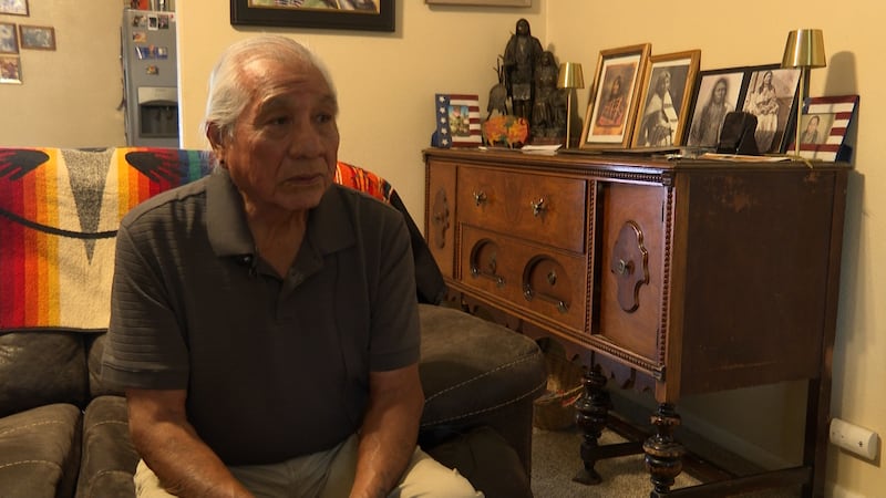 Roland McCook was forced to go to a Native American Boarding School as a boy.