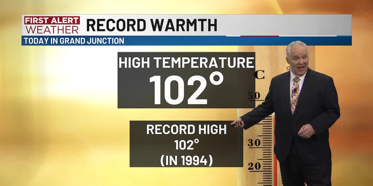 Heat eases slightly, but we're still hot