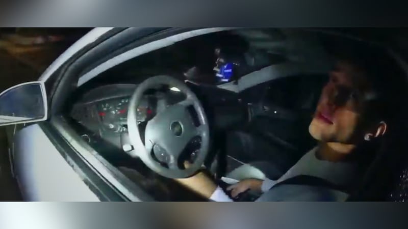 Body camera footage from August 2022 shows Newton Police Officer Nathan Winters pulling over...