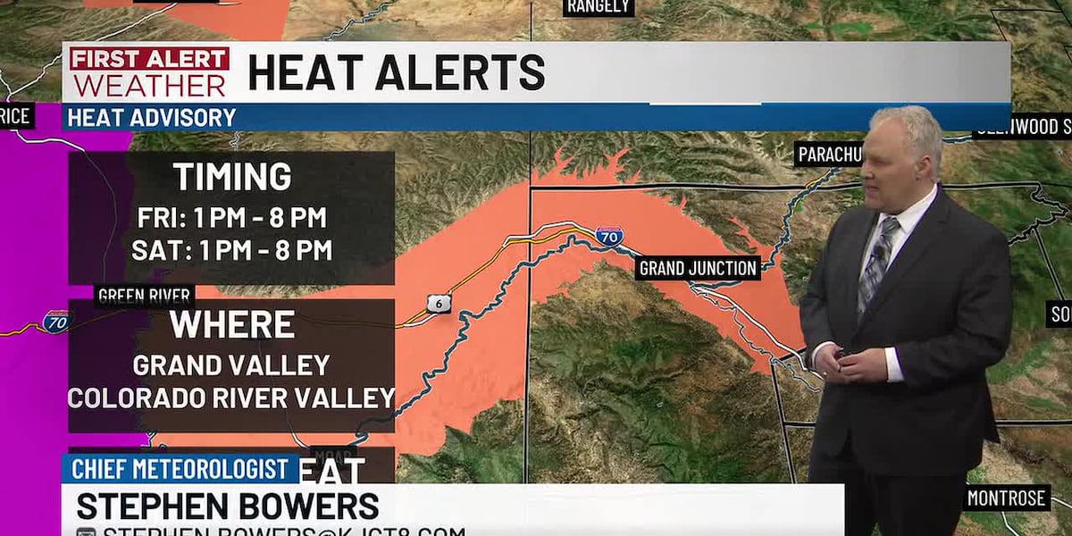 Record-breaking heat likely Friday and Saturday