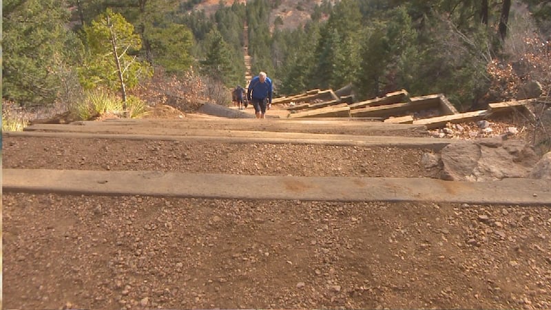 Undated photo of the Manitou Incline