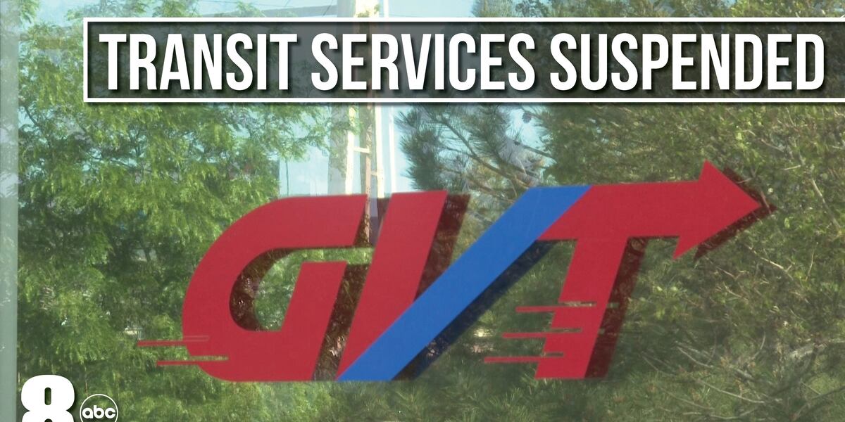 Gvt Routes All Grand Valley Transit services have been suspended indefinitely