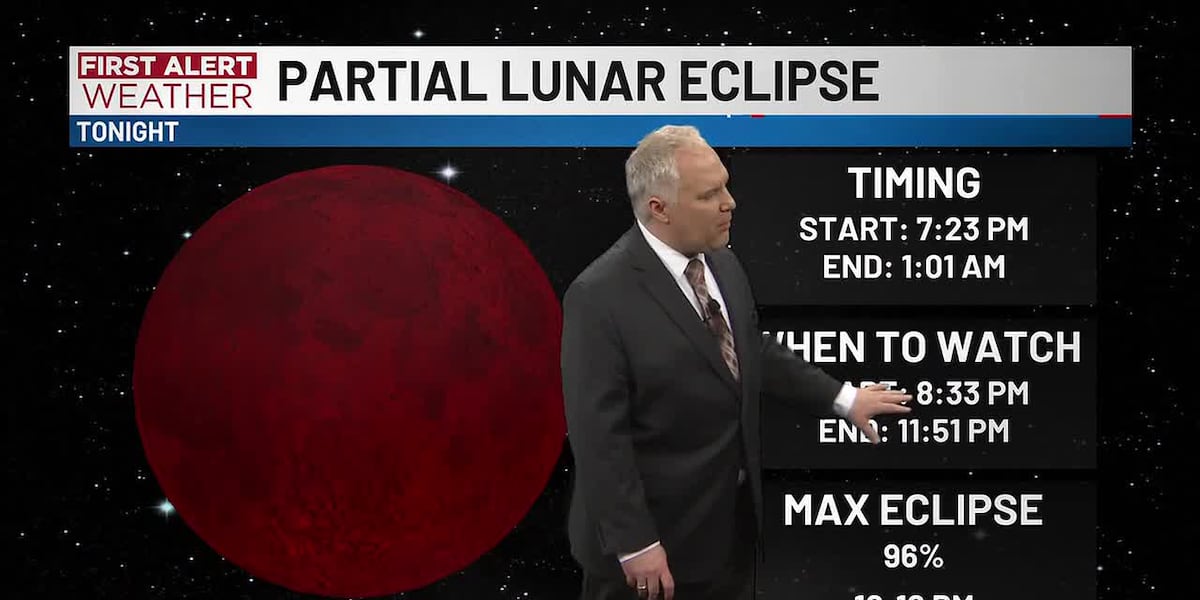 Interactive Eclipse Map Lunar eclipse tonight, near-record warmth Friday, then cooling rain ...