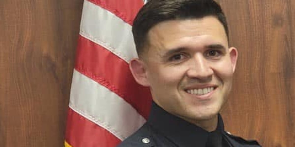 Officer shot and killed in the line of duty leaves behind wife, child