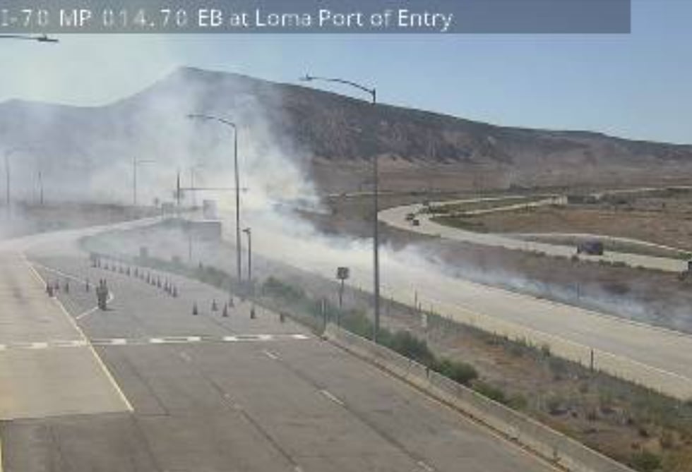 The Lower Valley Fire Department is responding to a fire in Loma.