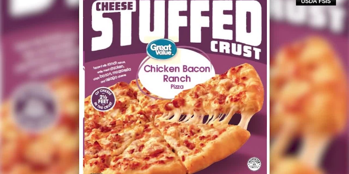 Frozen pizzas sold at Walmart recalled for salmonella contamination