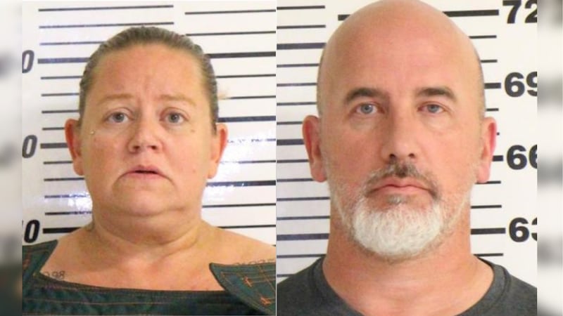 Kellie and Andrew Warrington are in the Scott County Jail on $2 million cash-only bonds.