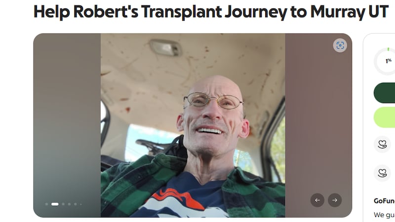 Robert Dimond' has setup a GofundMe in hopes of raising money for medical respite.