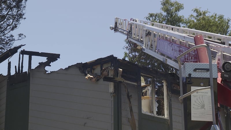 Fire spread from backyard to Rifle Creek Apartments, forcing evacuations