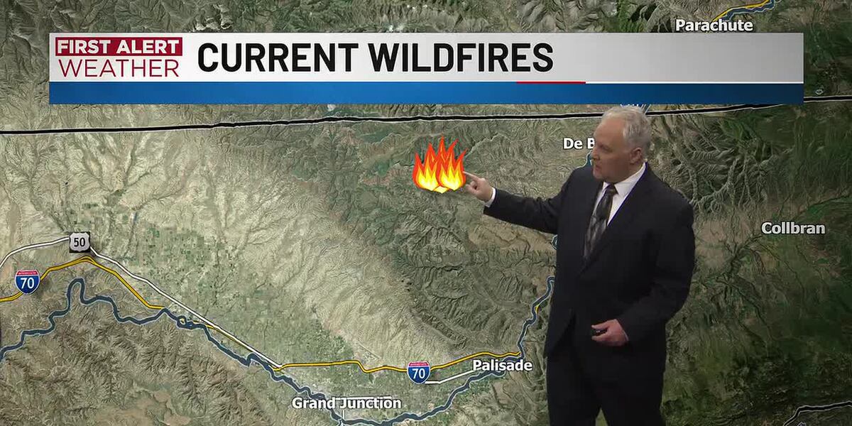 Dangerous Wildfire Threat Persists in Western Colorado and Eastern Utah