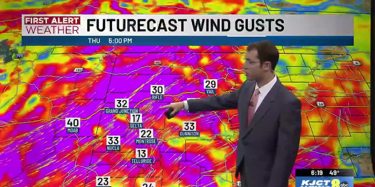 Windy Thursday Windy Thursday With Friday Morning Snow & Rain Before Freezing Low ...