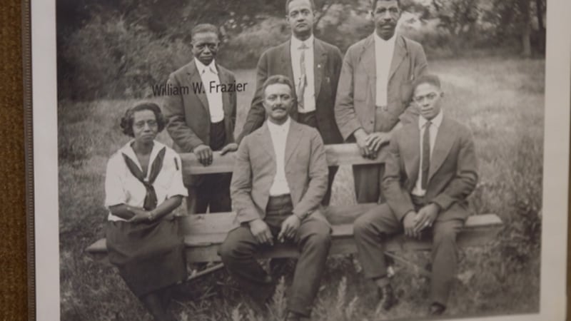 A picture James found of a relative.