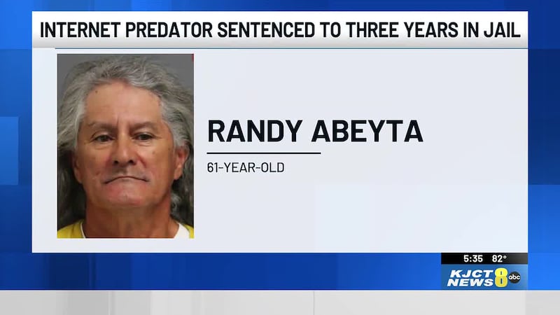 One of the six men arrested last year in a a predator sting was sentenced Thursday.