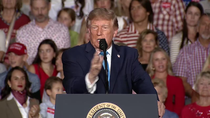 President Donald Trump faces backlash for saying Iran could 'take out' Los Angeles and San...